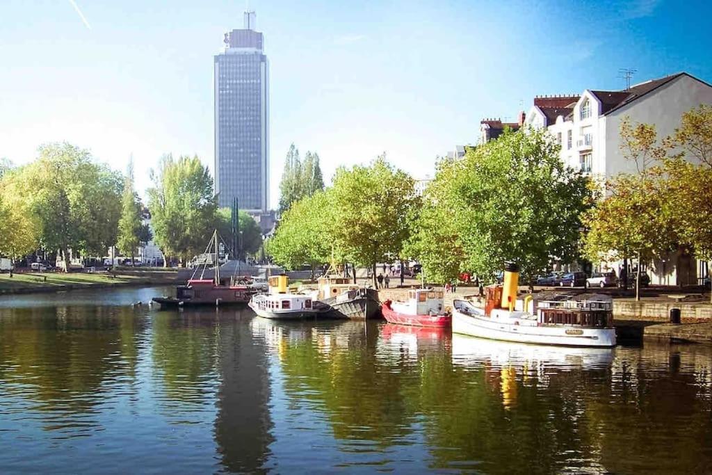 Bel Ecrin Sur L'Ile De Nantes - Gare Tgv, Chu, Congres Apartment Exterior photo